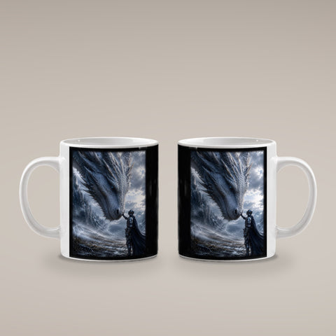Tasse Drachenkönigin, beide Seiten bedruckt