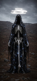 Der Ewige Pilger — Dark-Fantasy Wandbild