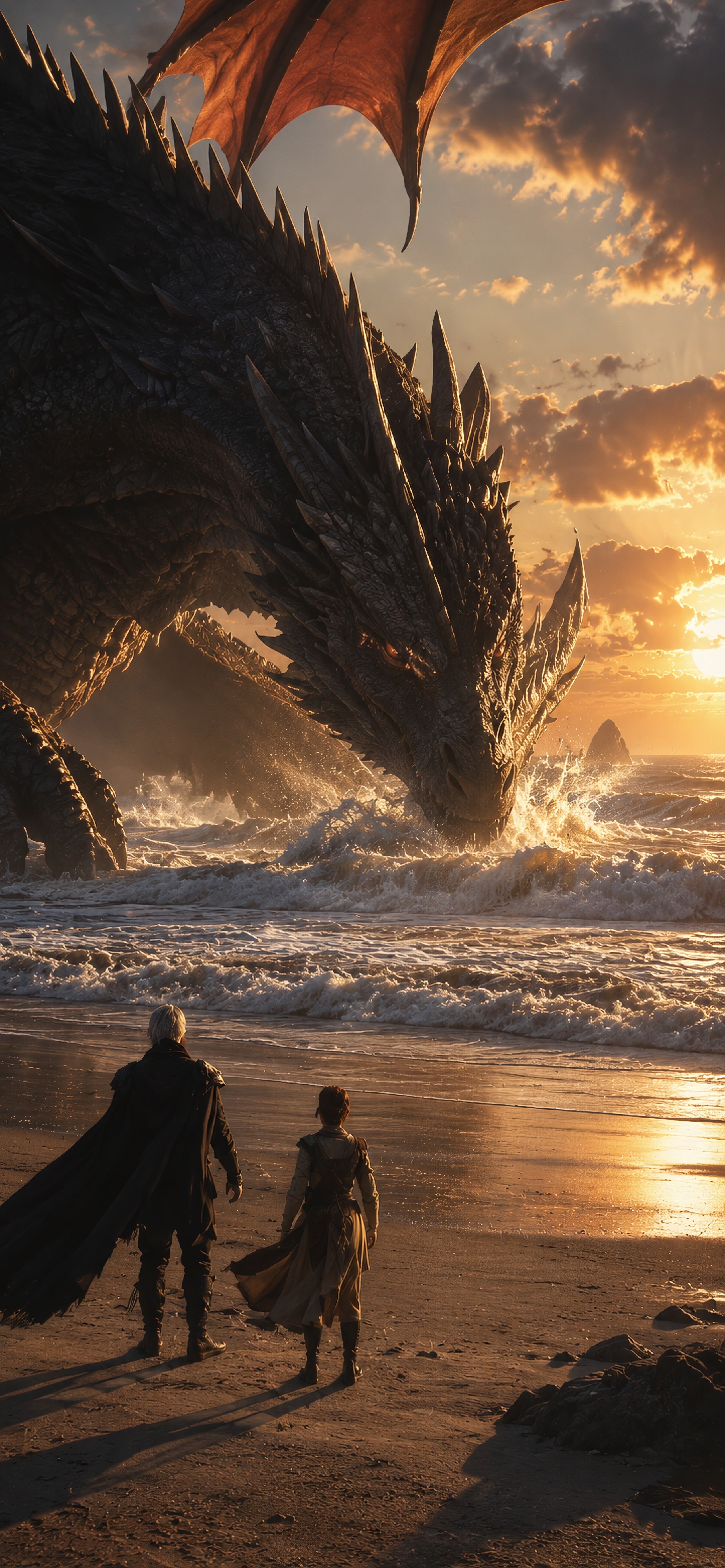 Im Abendlicht — Acrylglas-Kunstdruck