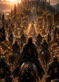 Der Empfang – dunkles Fantasy-Wandbild