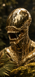 Der Goldene – Gerahmtes Wandbild | Fantasywand