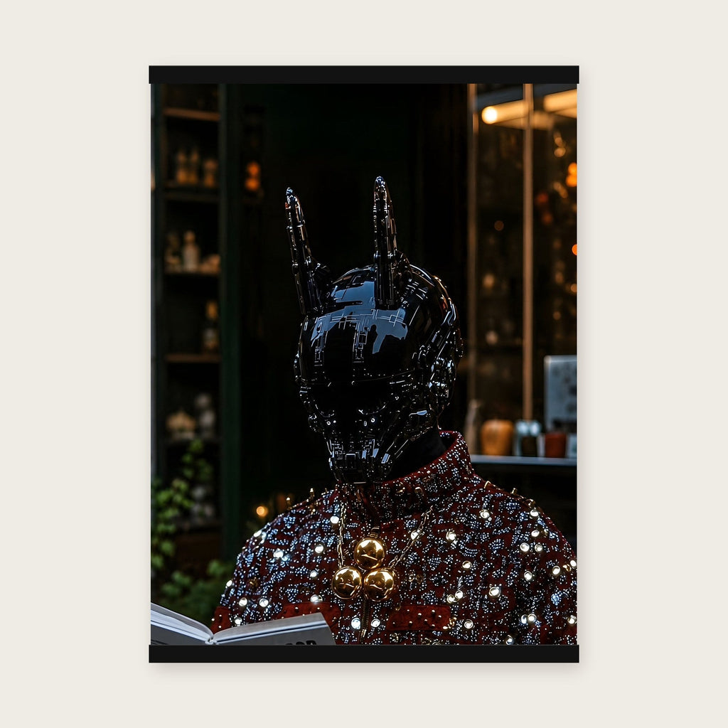 Der Alchemist – Poster mit schwarzer Holzleiste, 50×70 cm