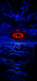 Das wache Auge – Gerahmtes Wandbild | Fantasywand