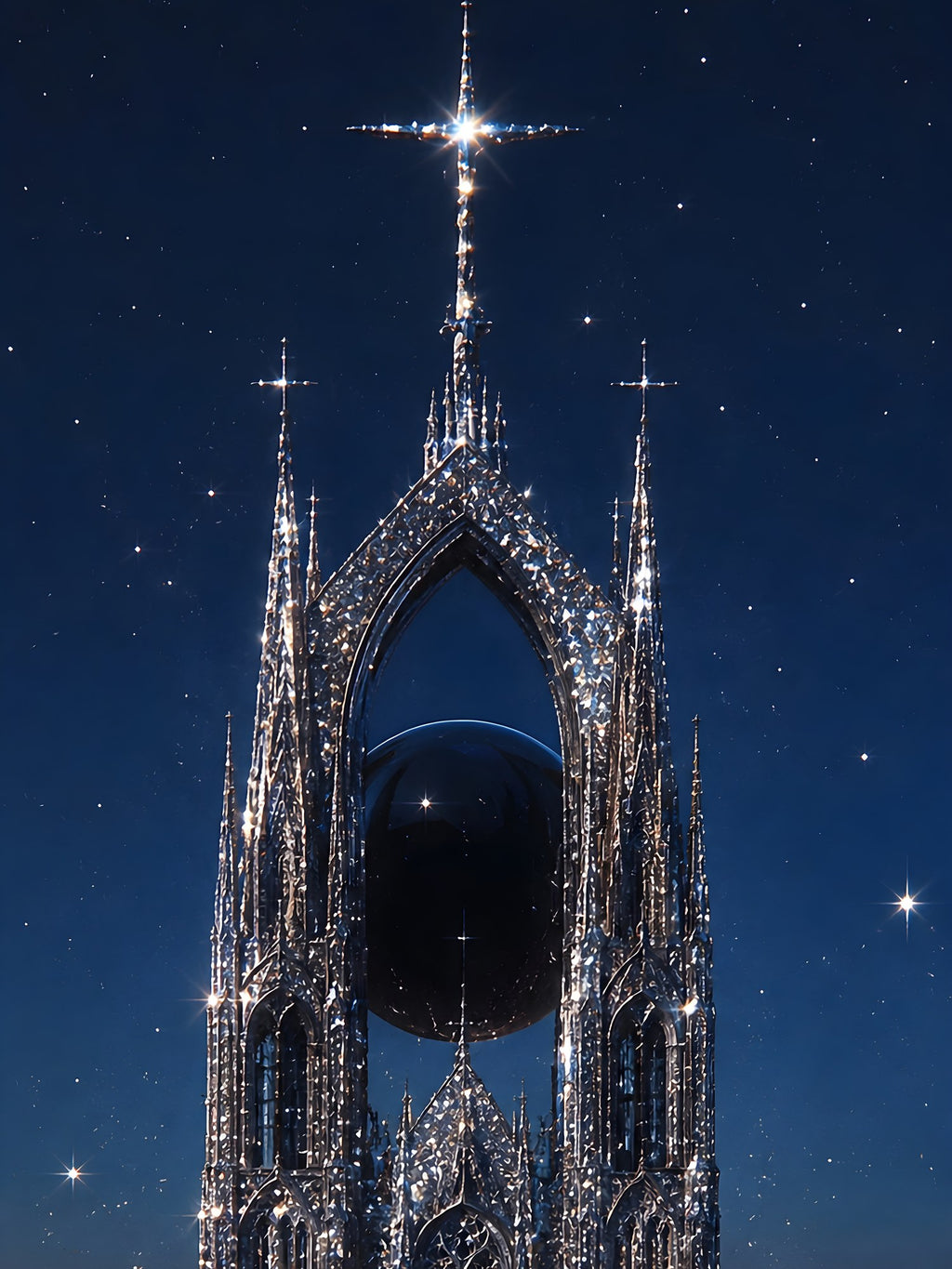 Die Sternenkathedrale – Motiv