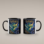Sternenhüter – Drachen-Tasse. Spruch: Für dich greif ich nach den Sternen. Innen schwarz. 4 BEIDE SEITEN.