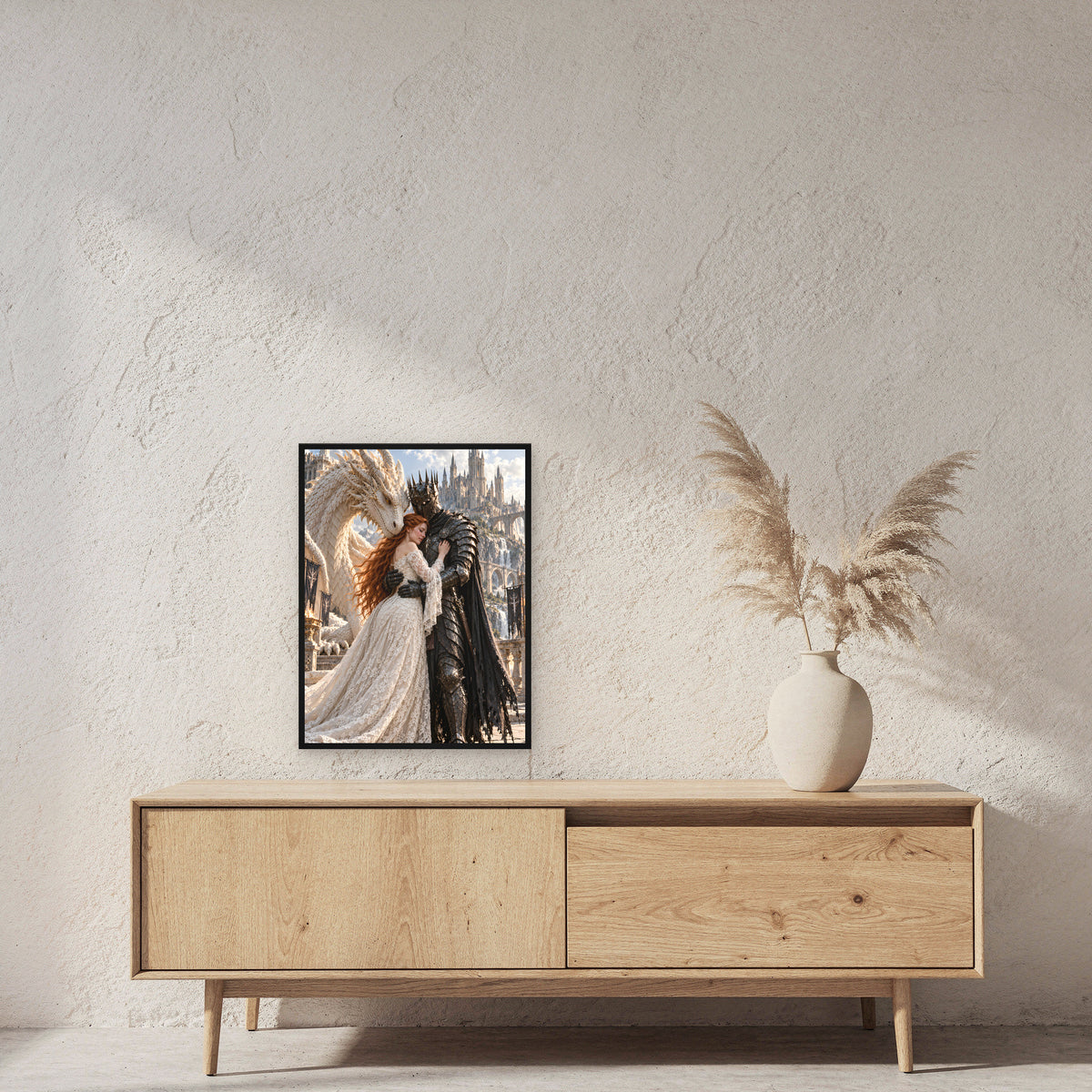 Wiedersehen – Fantasywand-Fantasymotiv. 2 RAUM 45x60cm.