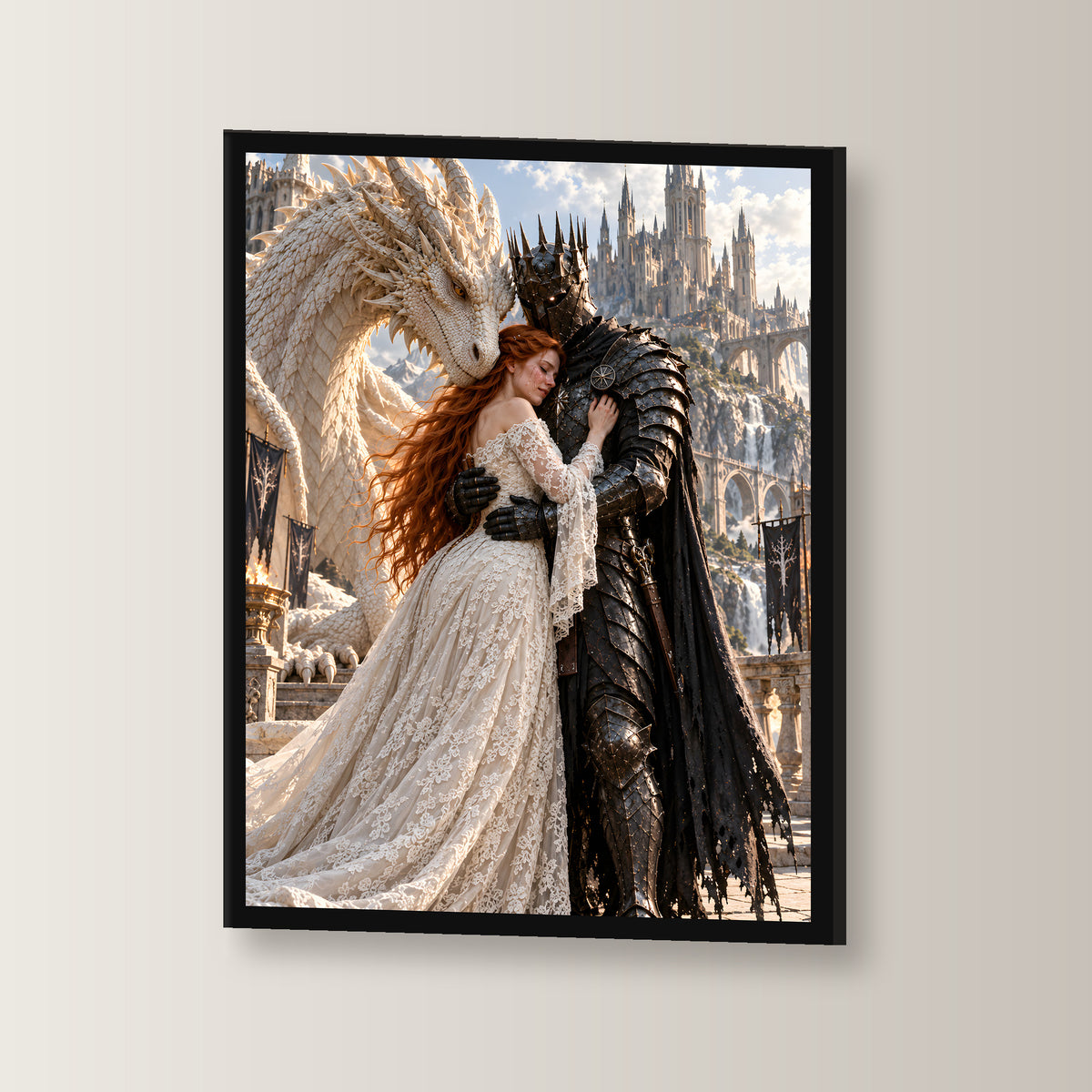Wiedersehen – Fantasywand-Fantasymotiv. 3 WINKEL.