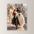 Schlossbruecke – Fantasywand-Fantasymotiv. 1 FRONTAL.