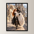 Schlossbruecke – Fantasywand-Fantasymotiv. 1 FRONTAL.