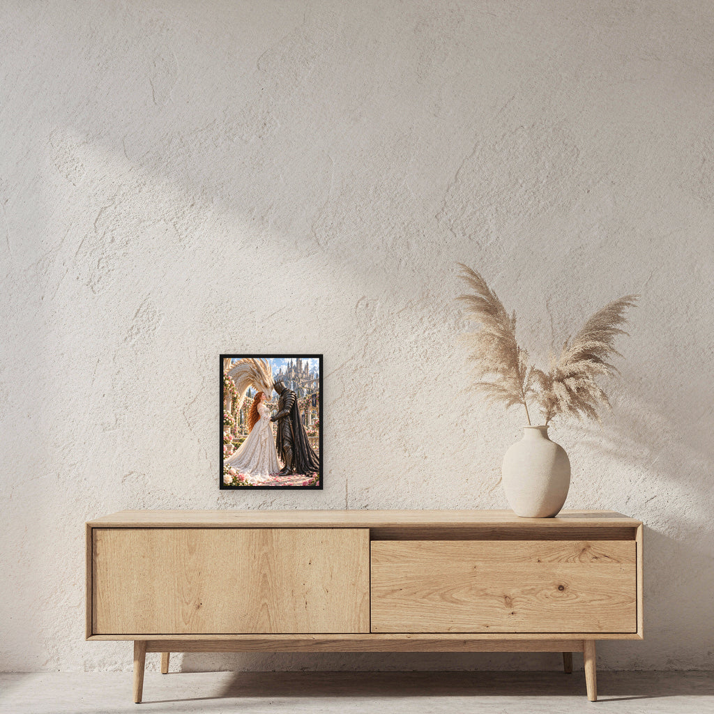 Rosengarten – Fantasywand-Fantasymotiv. 2 RAUM 30x40cm.