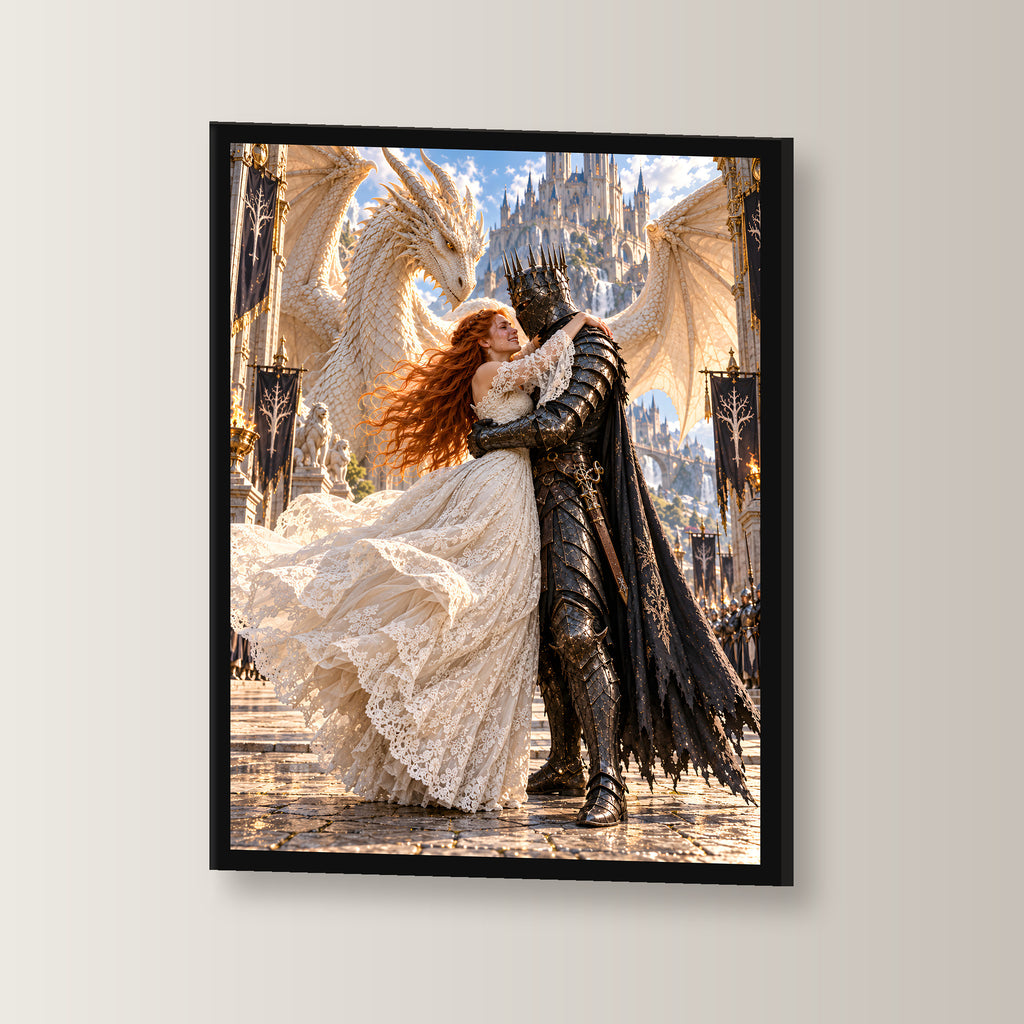 Schlosstor – Fantasywand-Fantasymotiv. 3 WINKEL.