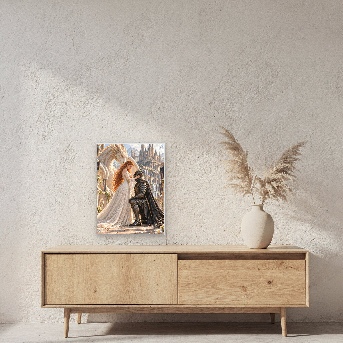 Hingabe – Fantasywand-Fantasymotiv. 2 RAUM 45x60cm.