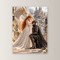 Hingabe – Fantasywand-Fantasymotiv. 1 FRONTAL.