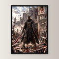 Vor ihren Augen – Fantasywand-Fantasymotiv. 1 FRONTAL.