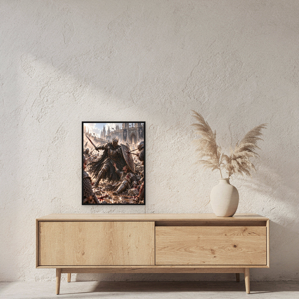 Beschuetzer – Fantasywand-Fantasymotiv. 2 RAUM 45x60cm.