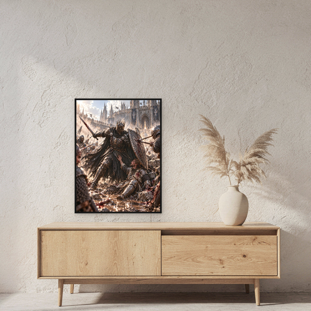 Beschuetzer – Fantasywand-Fantasymotiv. 2 RAUM 60x80cm.