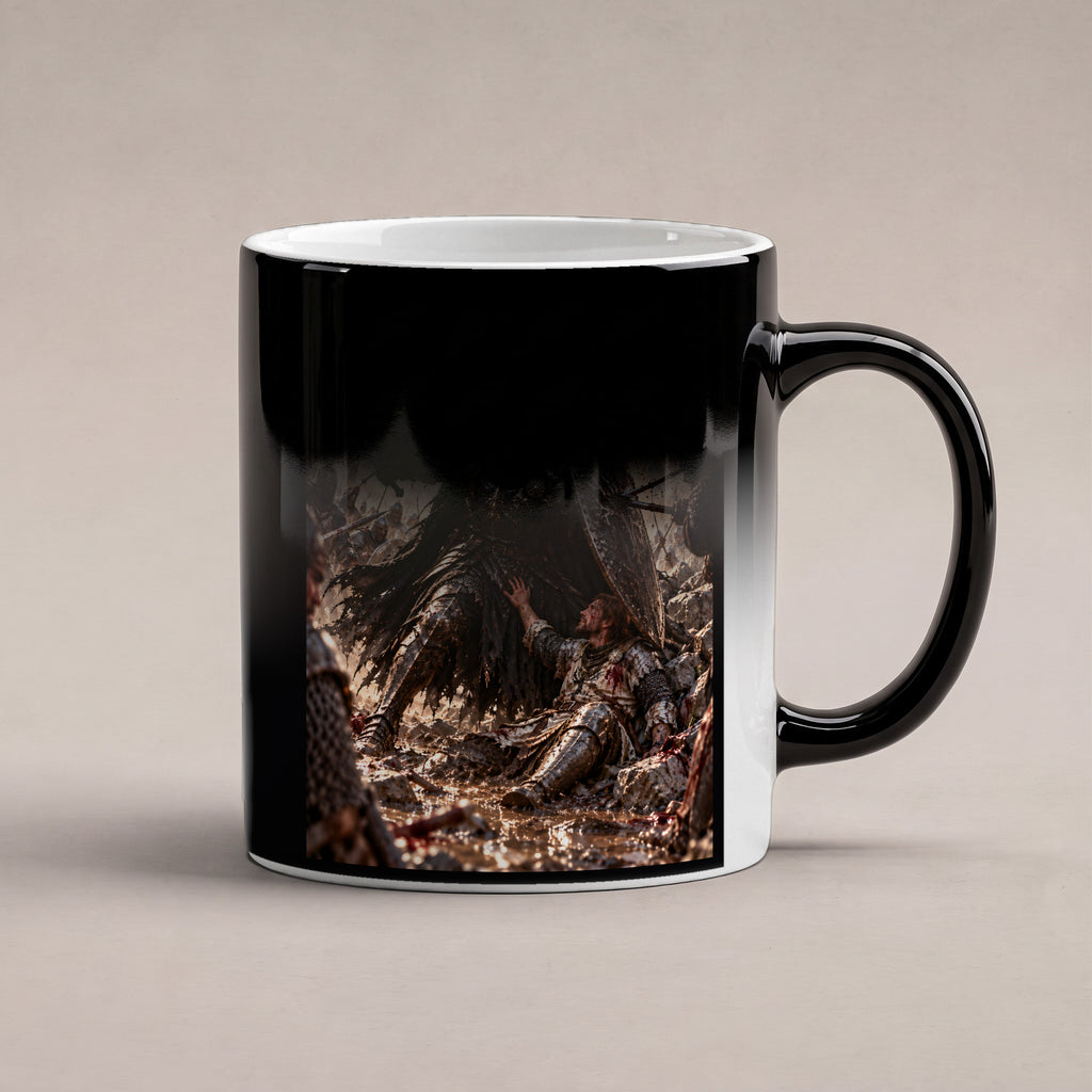Beschuetzer – Fantasywand-Fantasymotiv. 6 WAERMEEFFEKT. Zaubertasse: Wärmeeffekt.