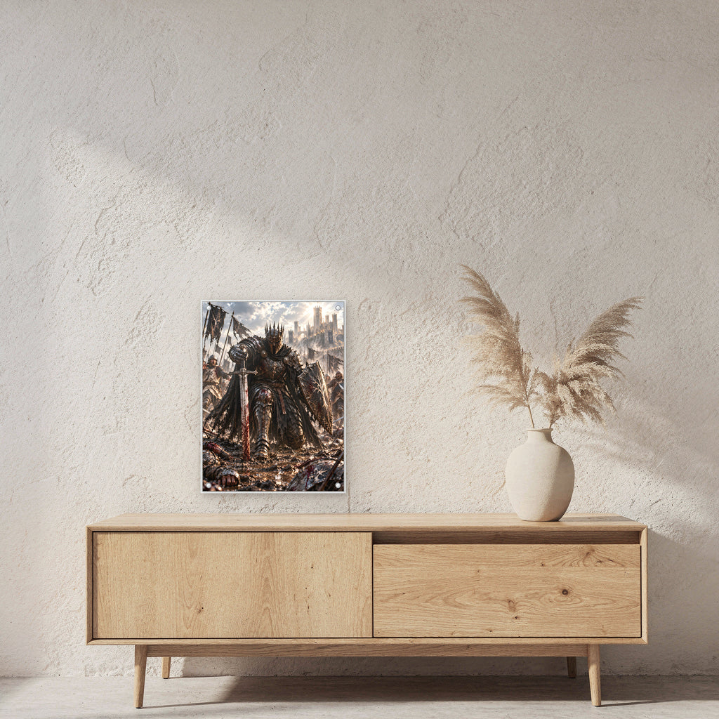 Wieder aufstehen – Fantasywand-Fantasymotiv. 2 RAUM 45x60cm.