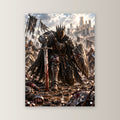Wieder aufstehen – Fantasywand-Fantasymotiv. 1 FRONTAL.