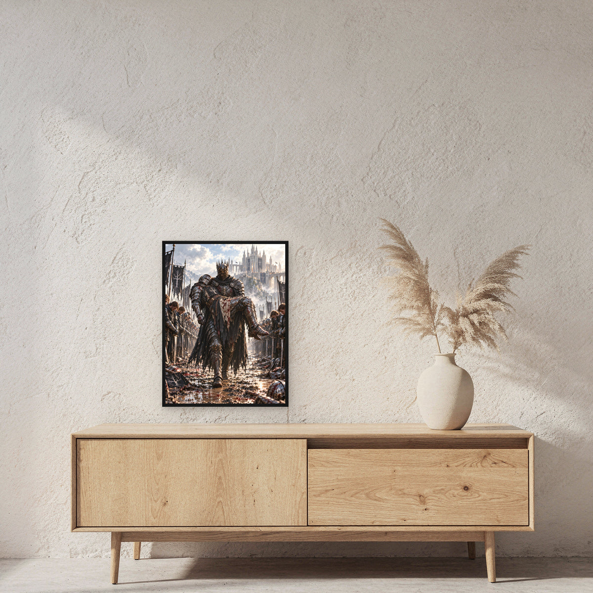 Abschied – Fantasywand-Fantasymotiv. 2 RAUM 45x60cm.
