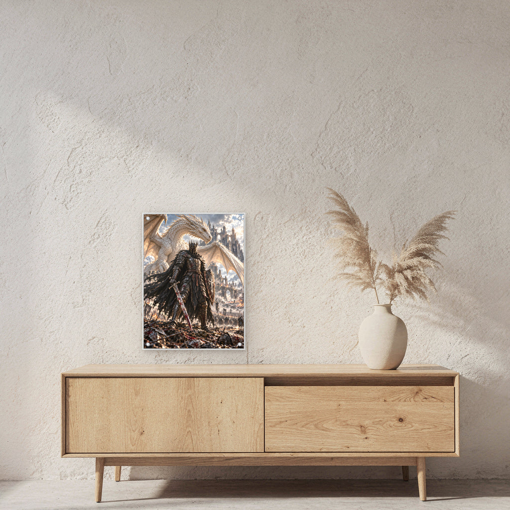 Letzter Widerstand – Fantasywand-Fantasymotiv. 2 RAUM 45x60cm.