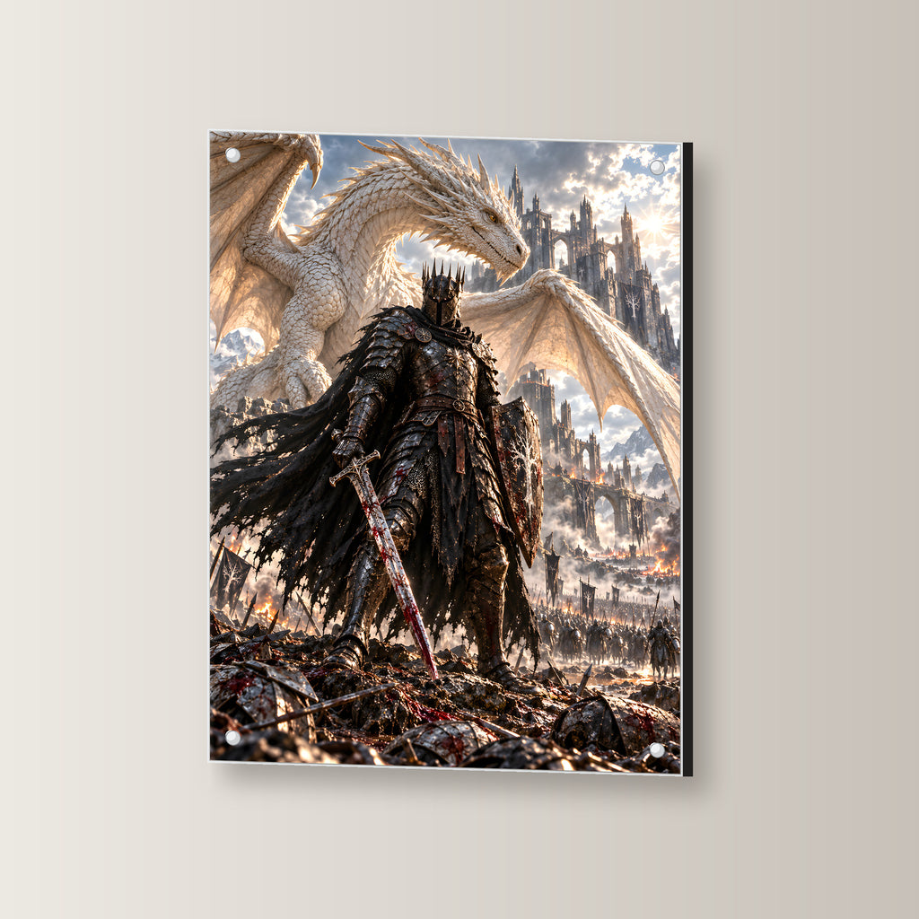 Letzter Widerstand – Fantasywand-Fantasymotiv. 3 WINKEL.