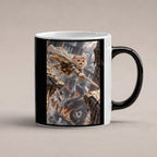 Sprung durch Säulenruinen. Katzentasse. 1 STUDIO · Zaubertasse