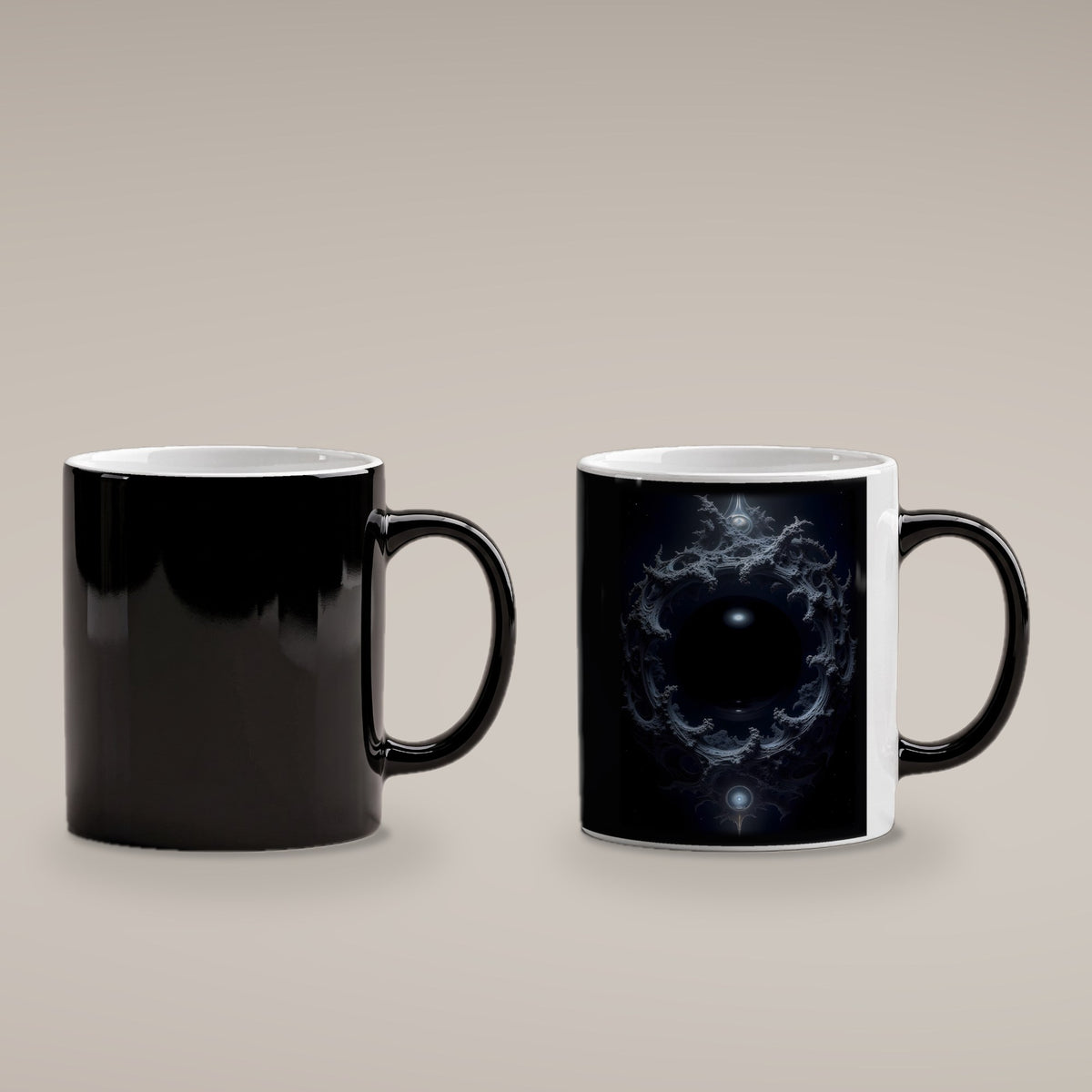 Das Auge der Leere – Black Edition kalt und heiß im Vergleich