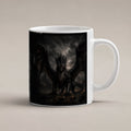 Der Aschekönig – weiße Tasse, freigestellt