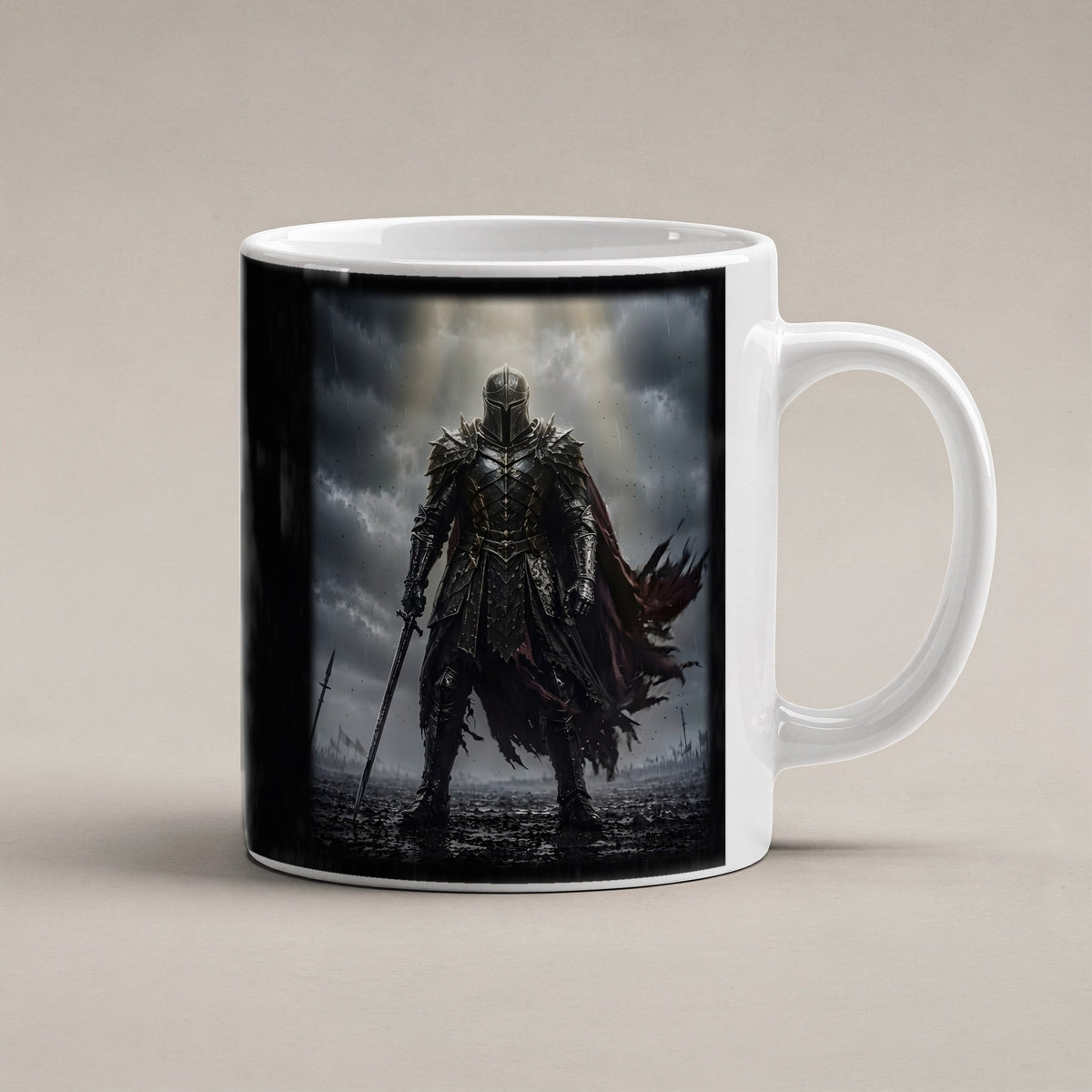 Der Auserwählte – weiße Tasse, freigestellt