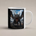 Der Blutzahn – weiße Tasse, freigestellt