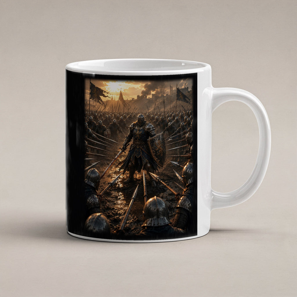 Der letzte Wall – weiße Tasse, freigestellt