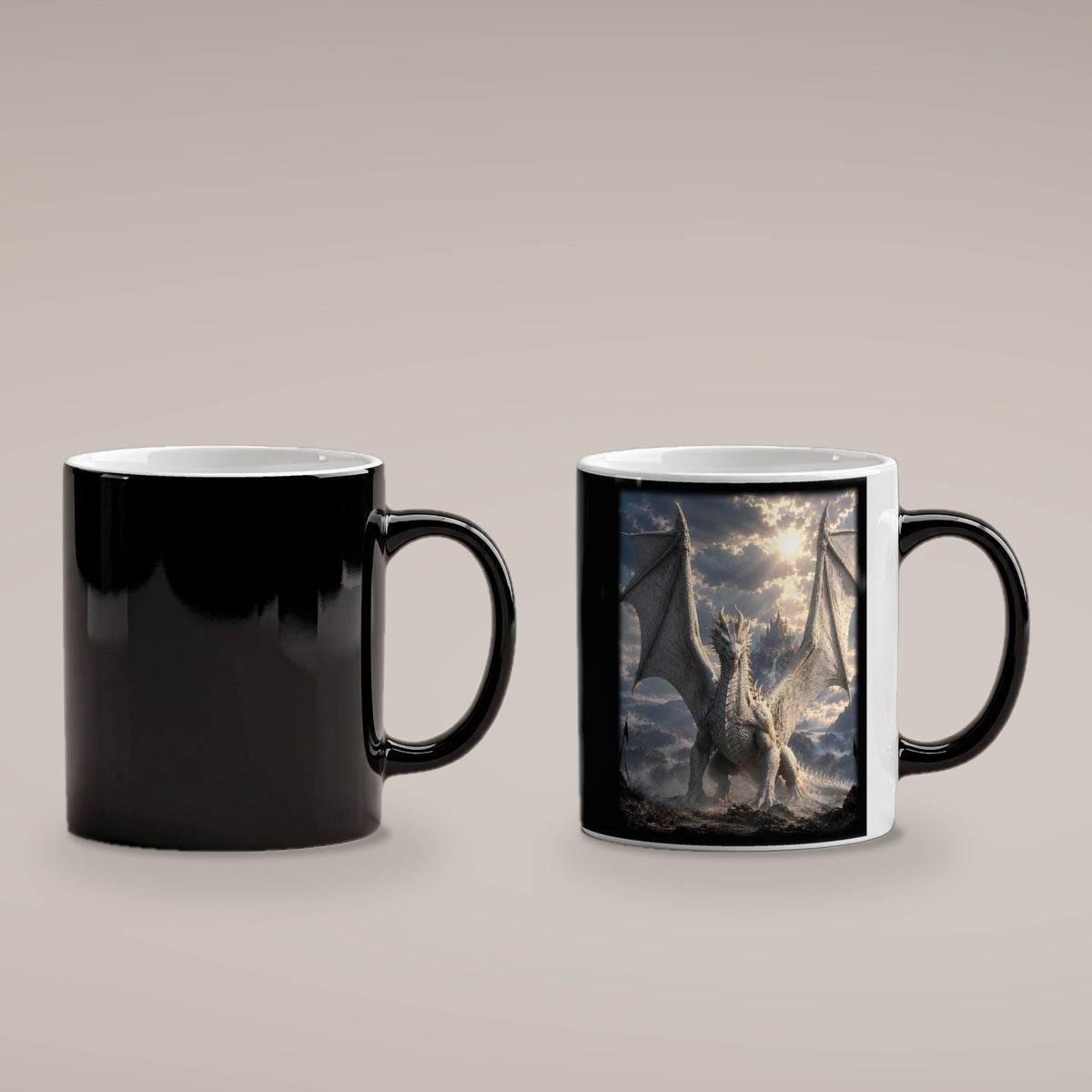 Der Elfenbeindrache – Black Edition kalt und heiß im Vergleich