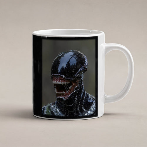 Der Schattenwandler – weiße Tasse, freigestellt