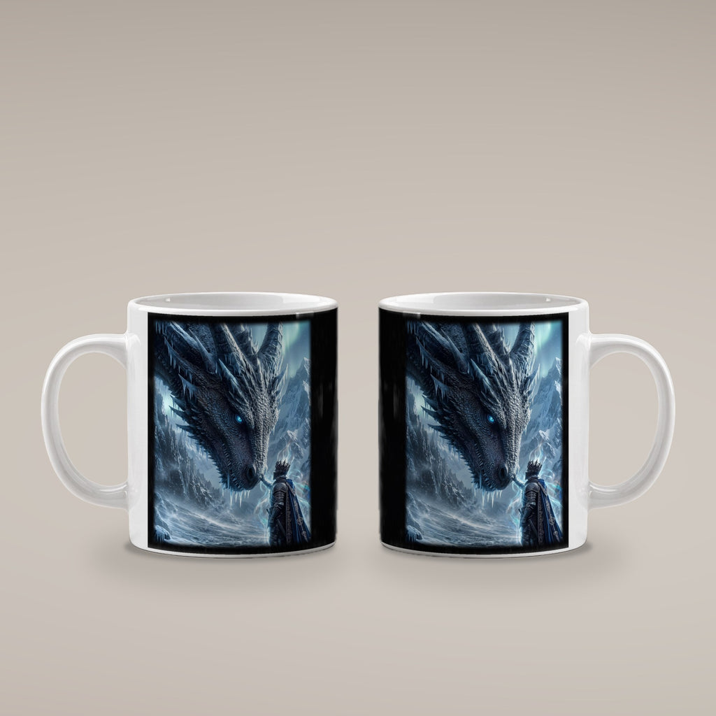 Der Frostpakt – weiße Tasse, beide Seiten bedruckt
