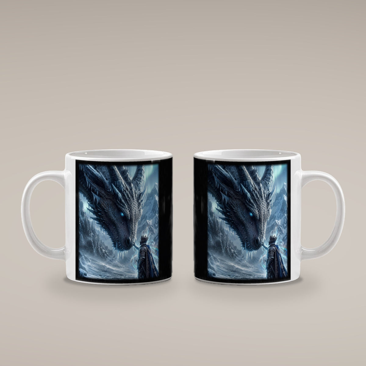 Der Frostpakt – weiße Tasse, beide Seiten bedruckt
