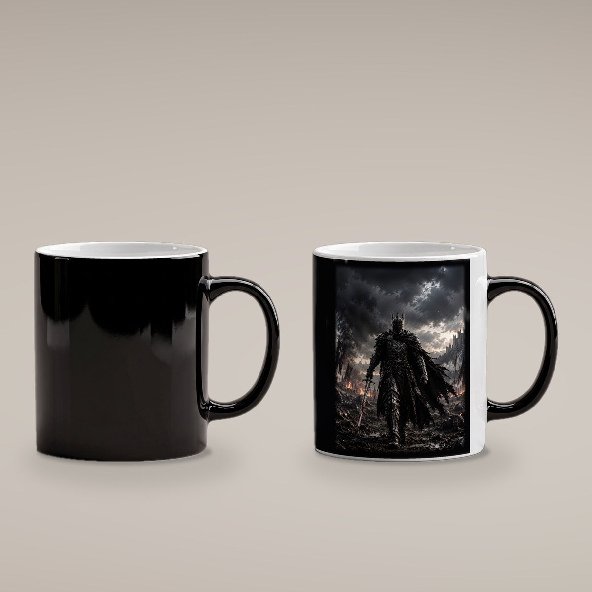 Der König im Regen – Black Edition kalt und heiß im Vergleich