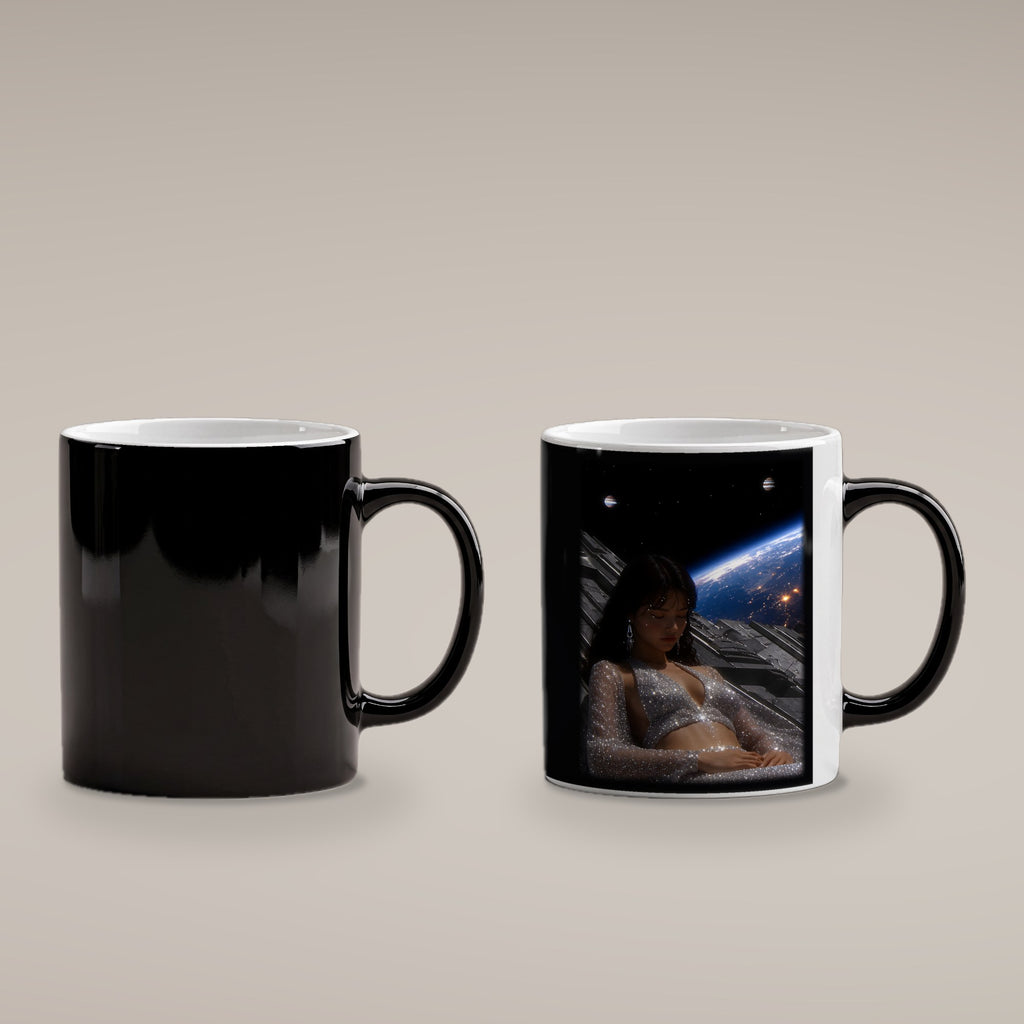 Kosmische Träumerin – Black Edition kalt und heiß im Vergleich