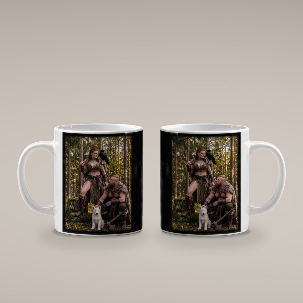 Der kleine Wolf – weiße Tasse, beide Seiten bedruckt