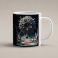 Der Monolith – weiße Tasse, freigestellt