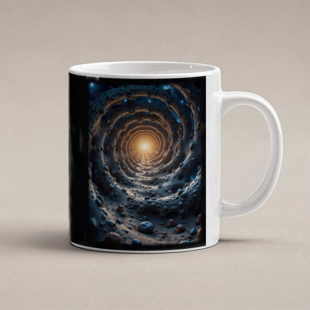Der Paradoxwirbel – weiße Tasse, freigestellt