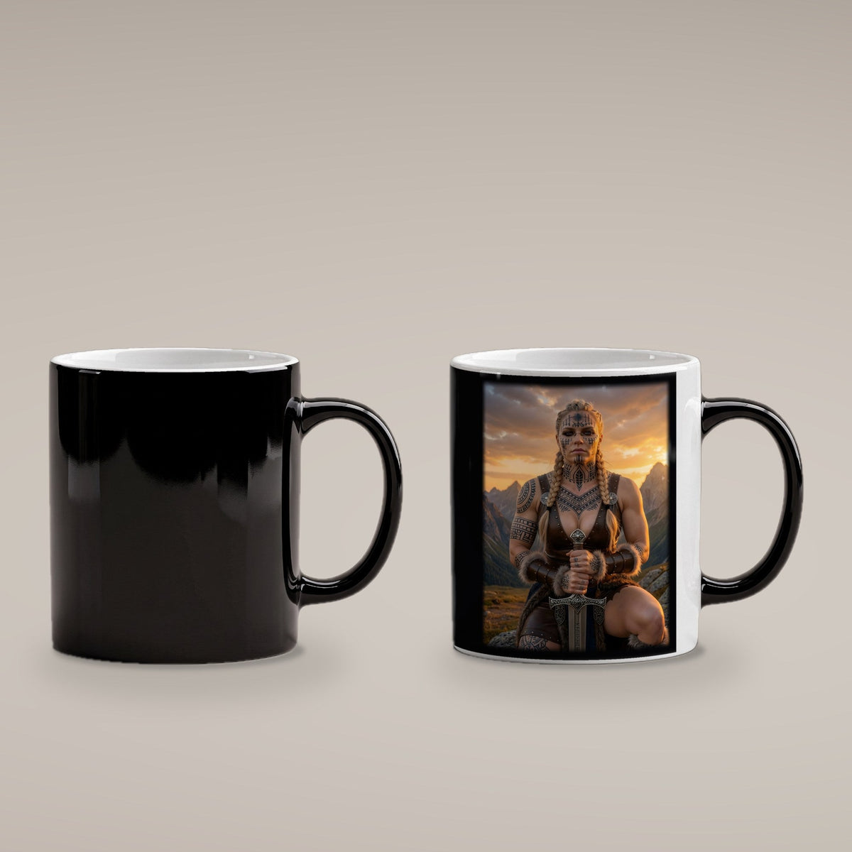 Die Runenkriegerin – Black Edition kalt und heiß im Vergleich