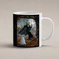 Die Herbstschaukel – weiße Tasse, freigestellt