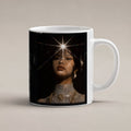 Sternennova – weiße Tasse, freigestellt