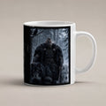 Die Wolfsmeute – weiße Tasse, freigestellt