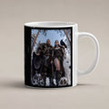 Die Wolfswacht – weiße Tasse, freigestellt