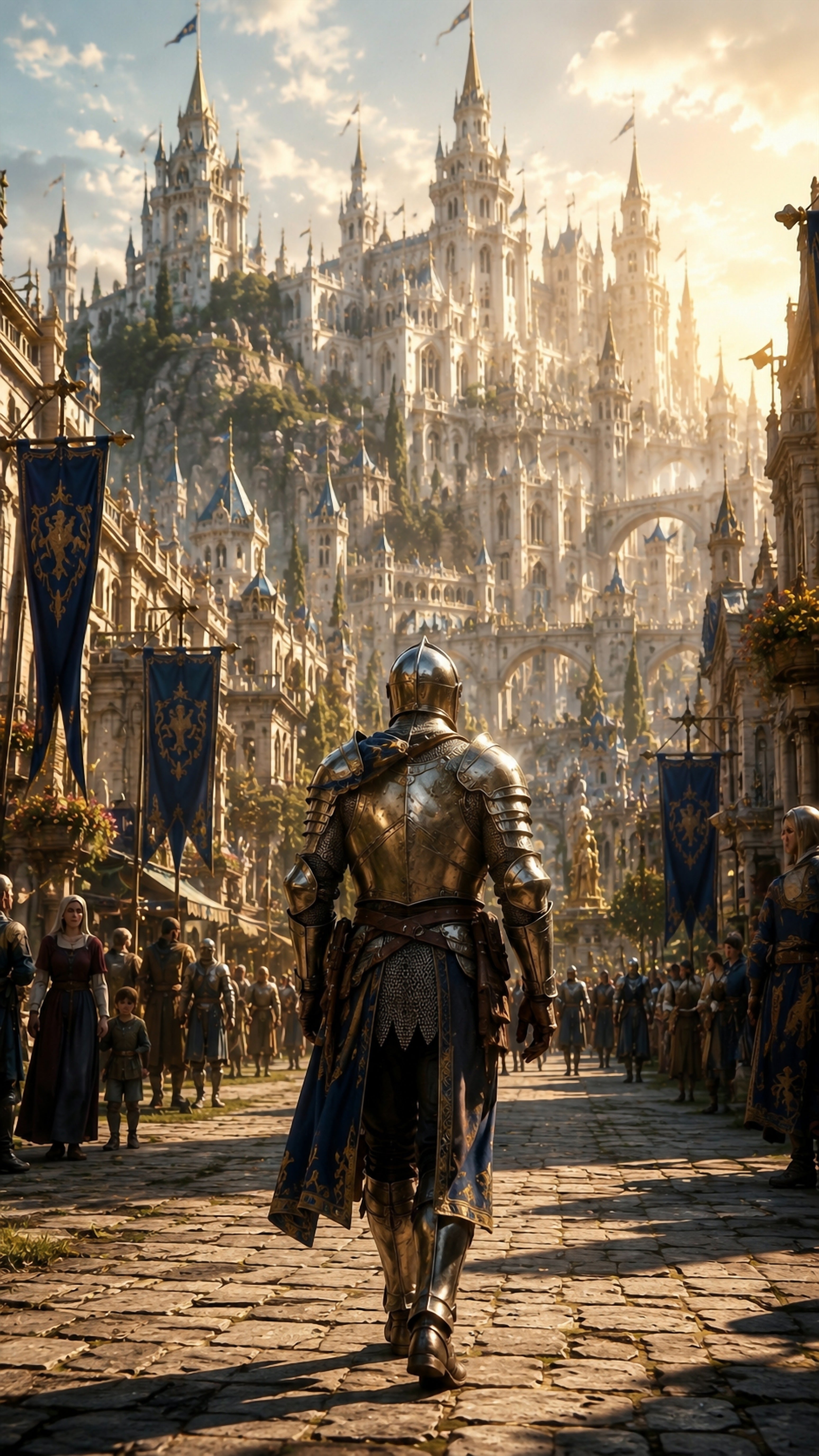 Der Heimkehrer – dunkles Fantasy-Wandbild