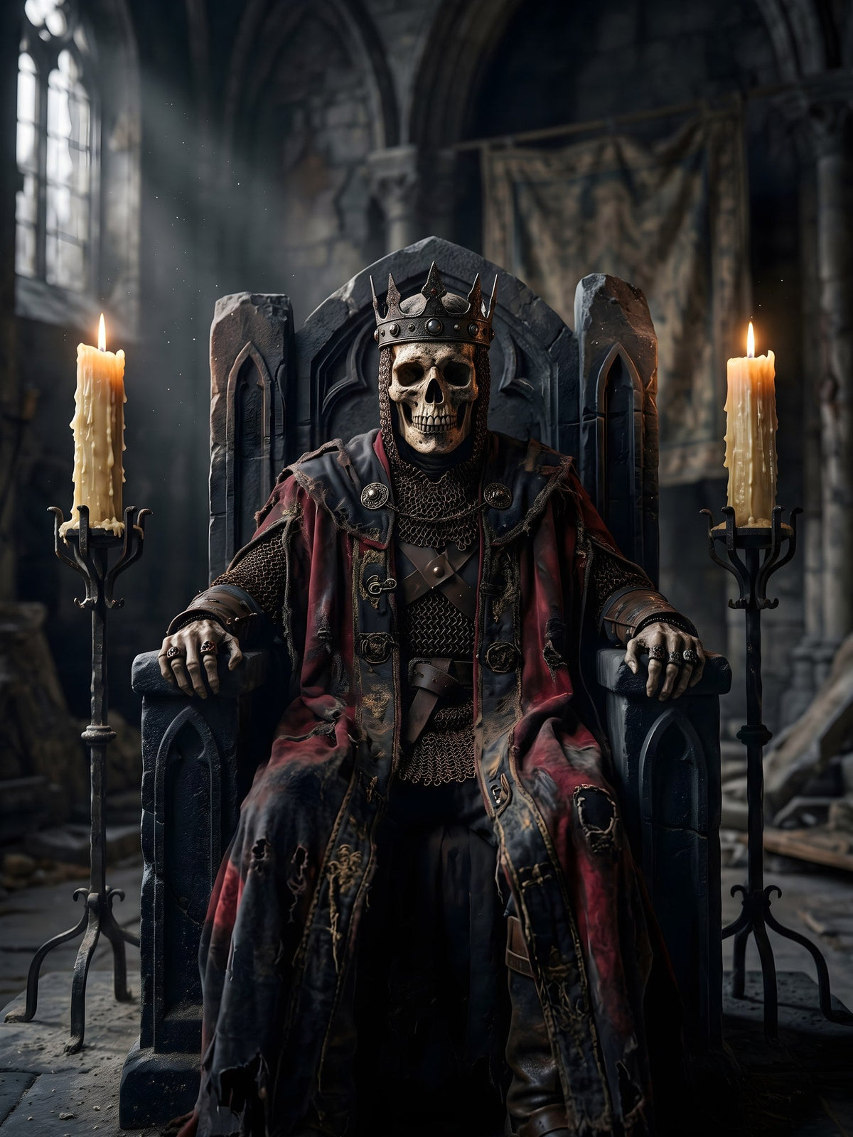 Der Knochenkönig – Motiv