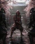 Der Letzte Samurai – dunkles Fantasy-Wandbild