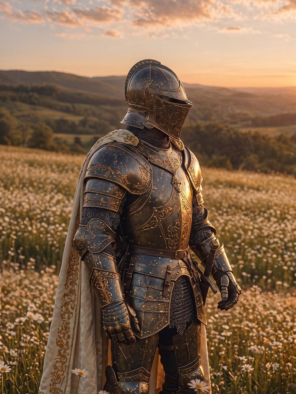 Der Ritter der Blumenwiesen – Motiv